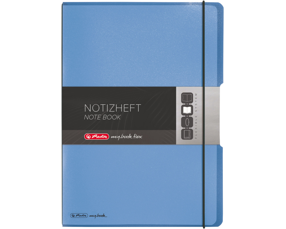 HERLITZ Notizheft My.Book A4 11361441 kariert, liniert