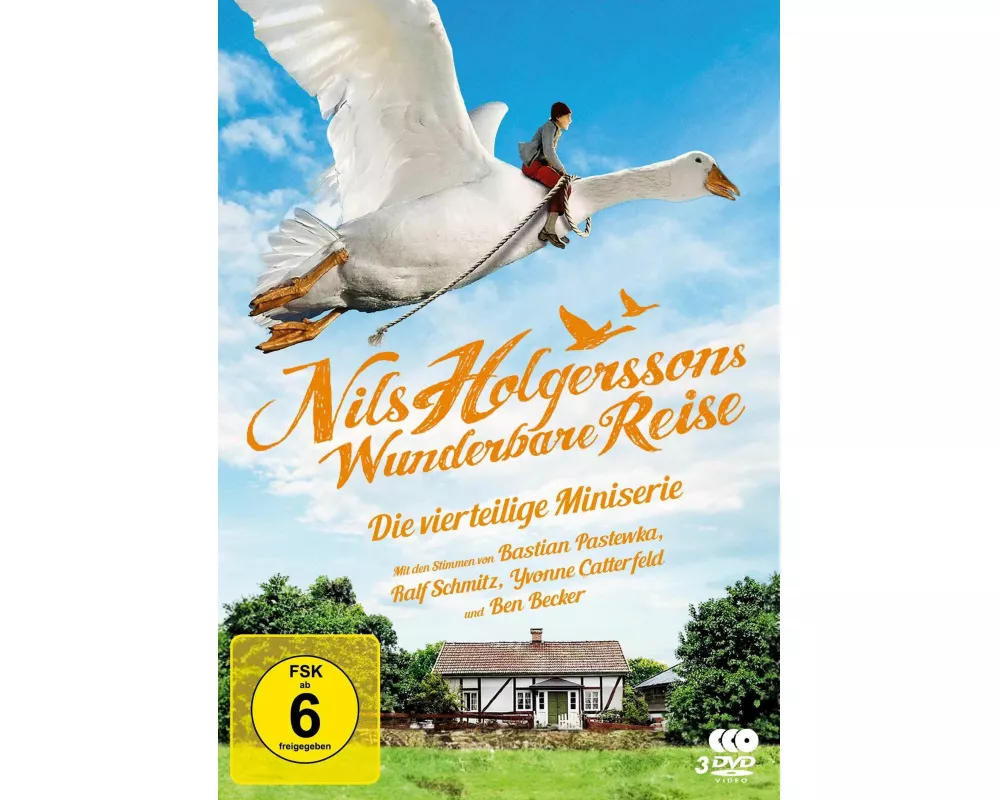 Nils Holgerssons wunderbare Reise - Die vierteilige Miniserie (3 DVDs) (Fernsehjuwelen)