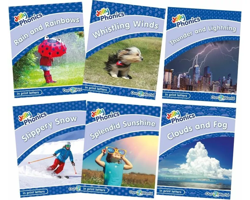 Jolly Phonics Readers Level 4, Our World, Complete Set