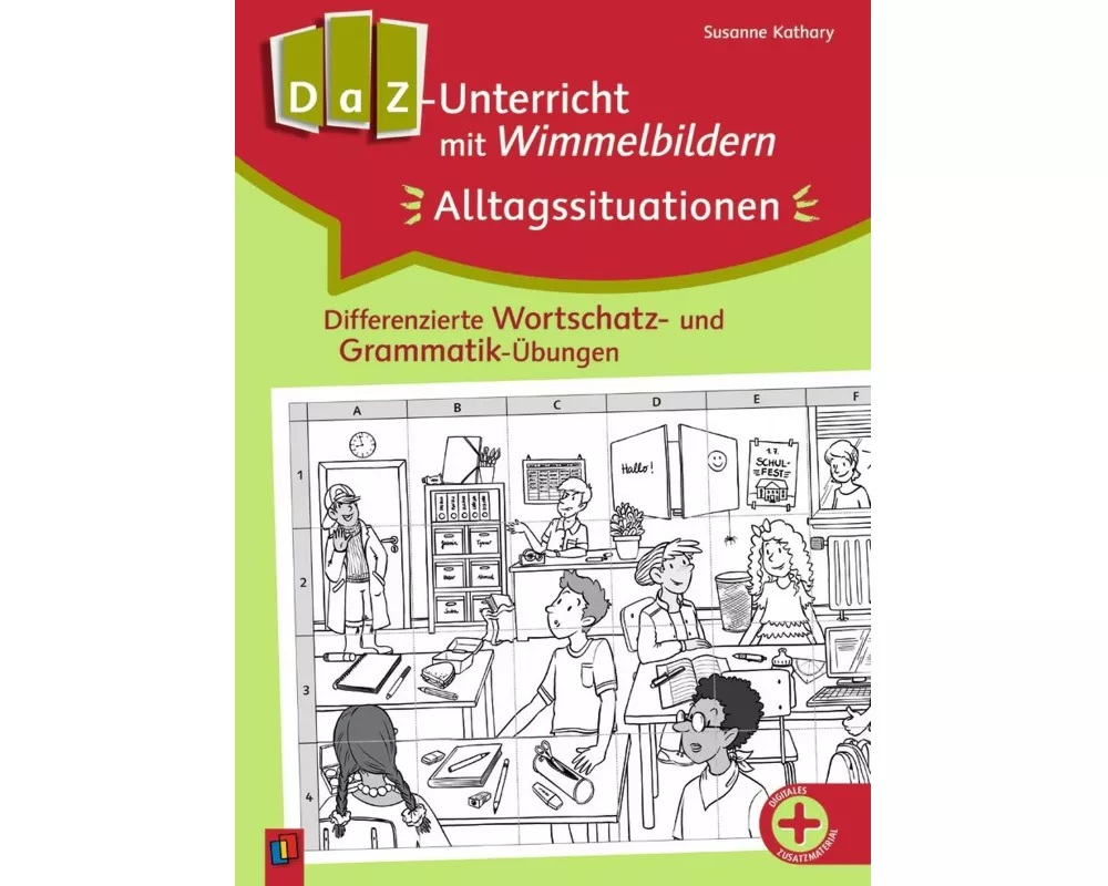 DaZ-Unterricht mit Wimmelbildern: Alltagssituationen