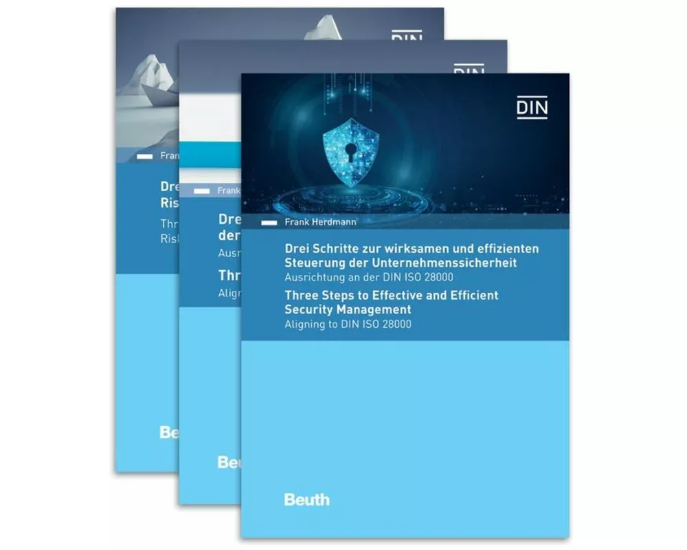 Paket - Drei Schritte zur Steuerung der Unternehmenssicherheit + zur Aufrechterhaltung der Betriebsfähigkeit + zum Risikomanagement