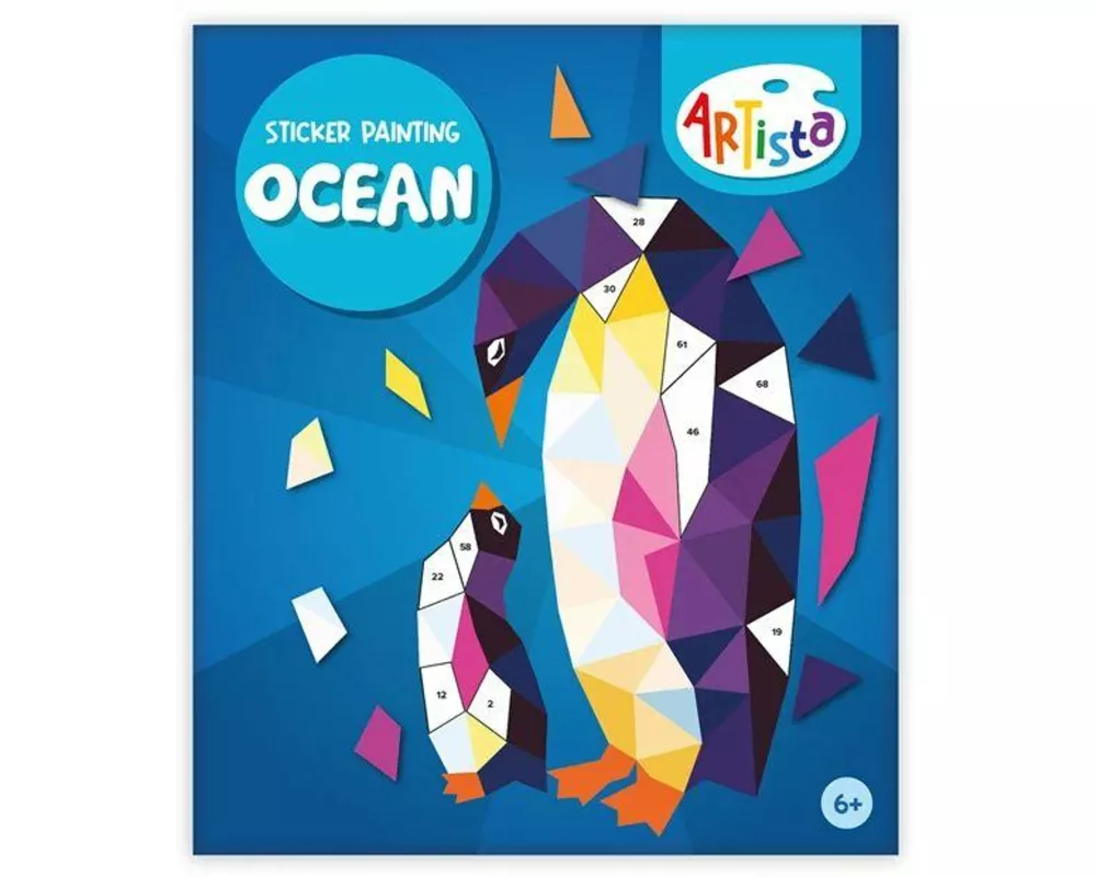 Sticker Painting Buch Ocean