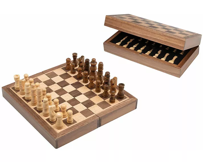 Schachkassette - Reise - Feld 16 mm - magnetisch