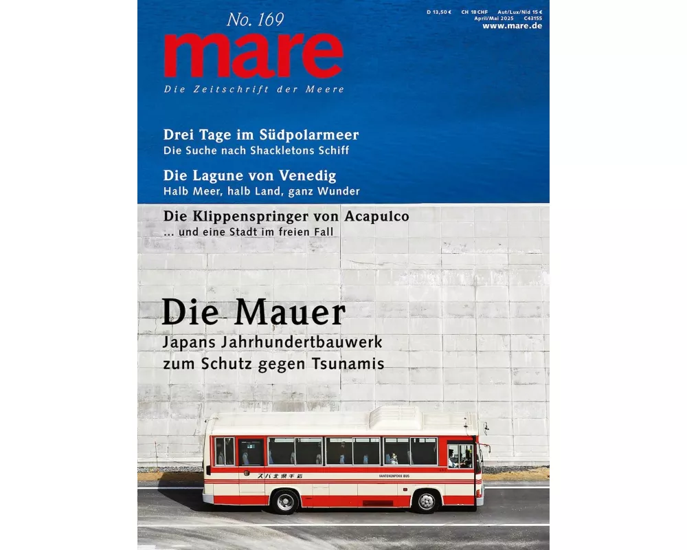 mare - Die Zeitschrift der Meere / No. 169/ Die Mauer