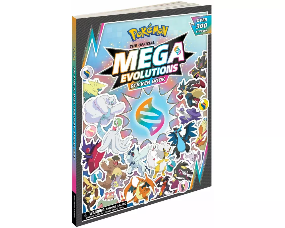 Pokémon the Official Mega Evolutions Sticker Book