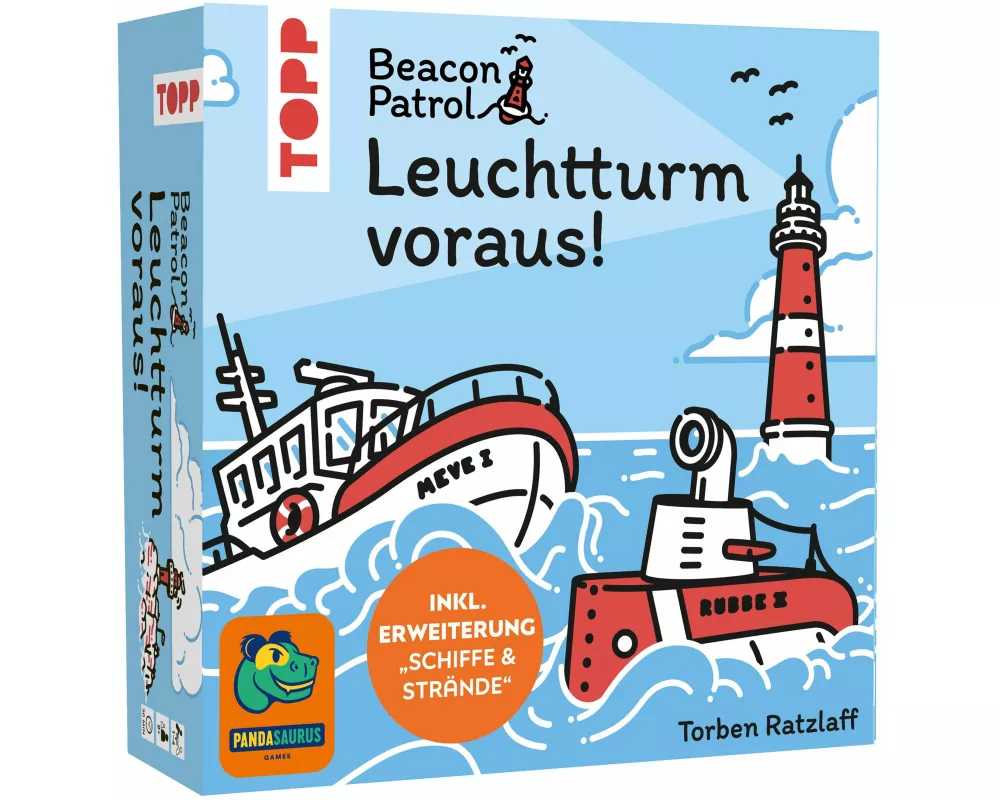 Leuchtturm voraus! Beacon Patrol (deutsche Ausgabe). Inkl. Erweiterung „Schiffe & Strände“