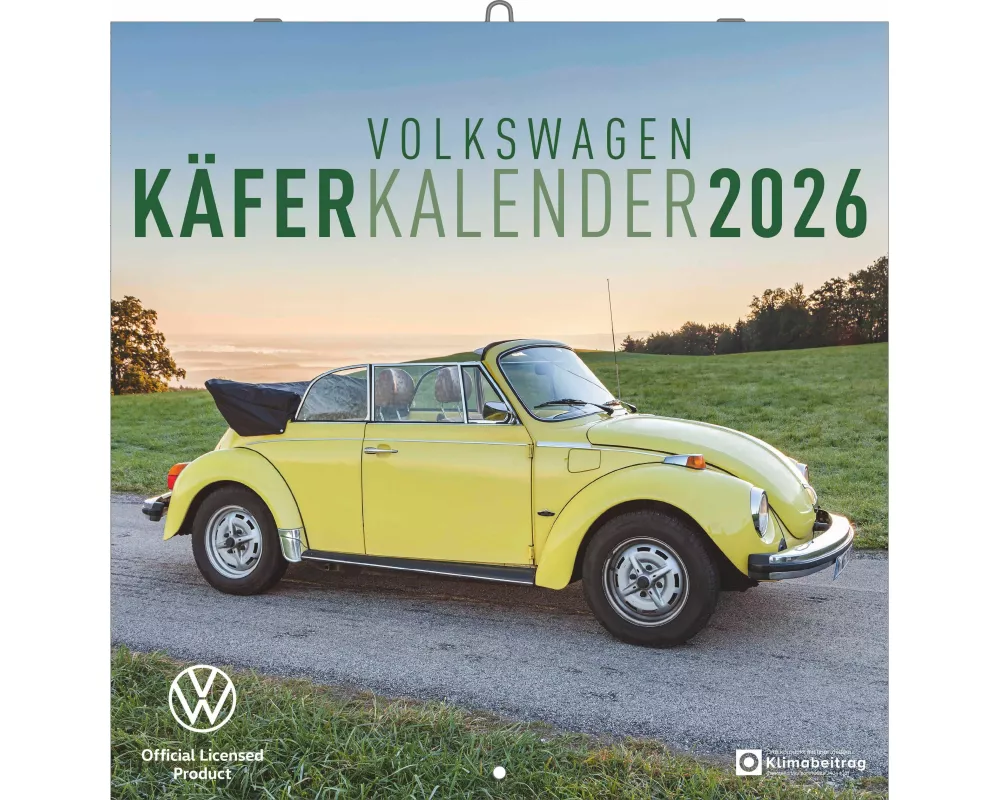 Volkswagen Käfer Kalender 2026 im Format 30x30