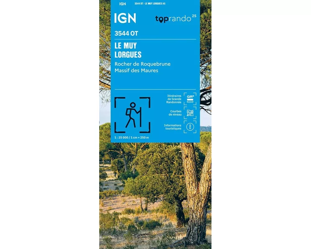 3544OT Le Muy - Lorgues - Montagne de Roquebrune - Massif des