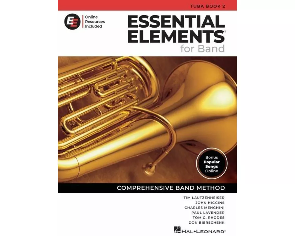 Essential Elements for Band - Tuba Book 2 with Eei