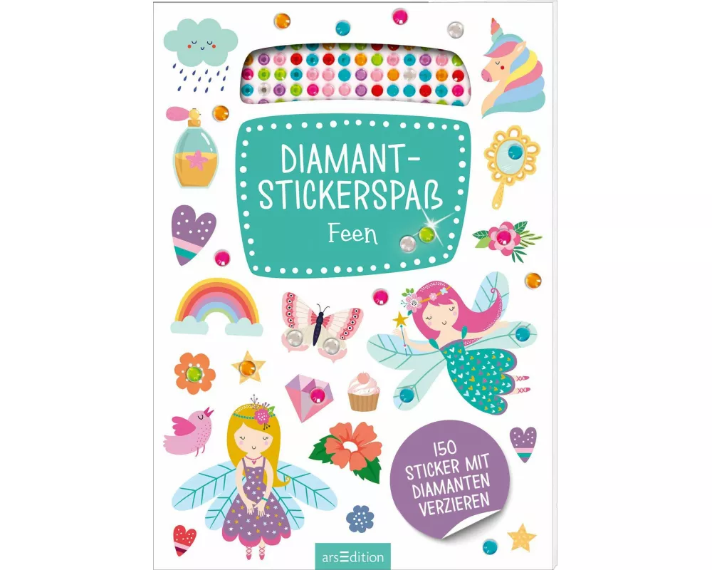 Diamant-Stickerspaß Feen
