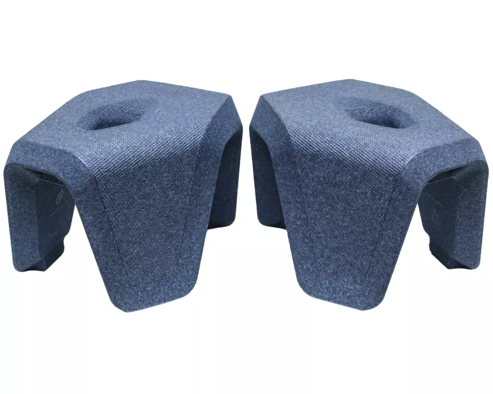 stuul Toilettenhocker Indigo Dunkelblau