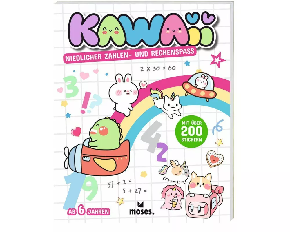 KAWAII Niedlicher Zahlen- und Rechenspass