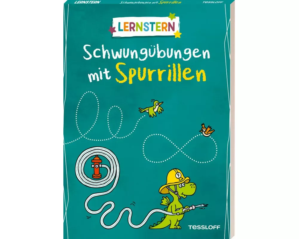LERNSTERN. Schwungübungen mit Spurrillen