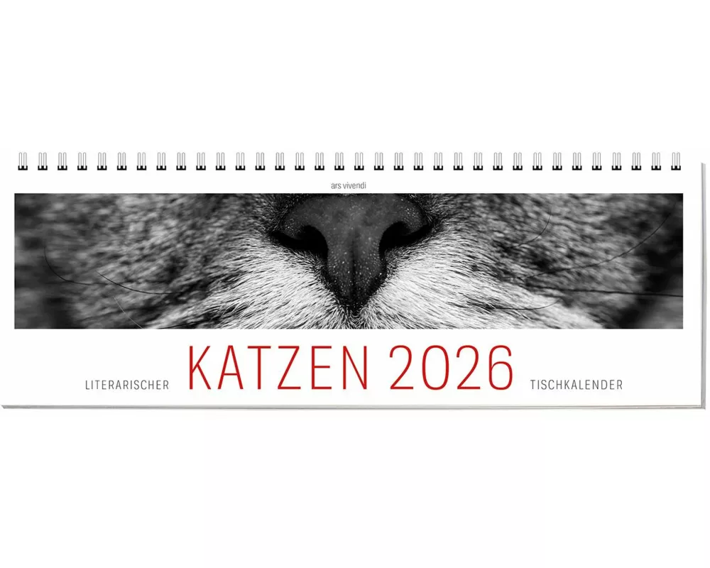 Tischkalender Katzen 2026