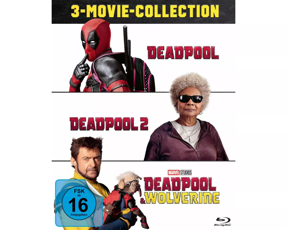 Deadpool 3-Movie-Collection BD