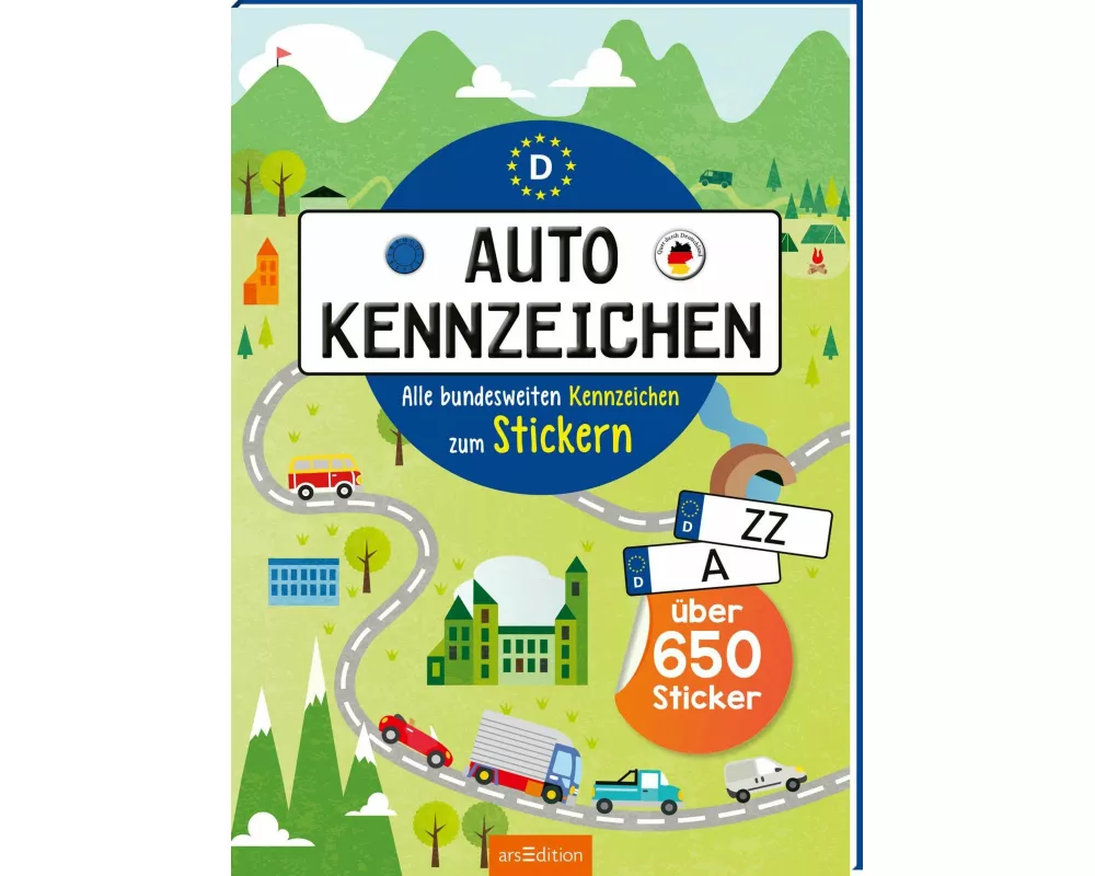 Autokennzeichen – Alle bundesweiten Kennzeichen zum Stickern