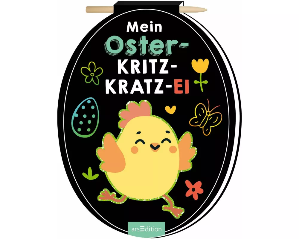 Mein Oster-Kritzkratz-Ei