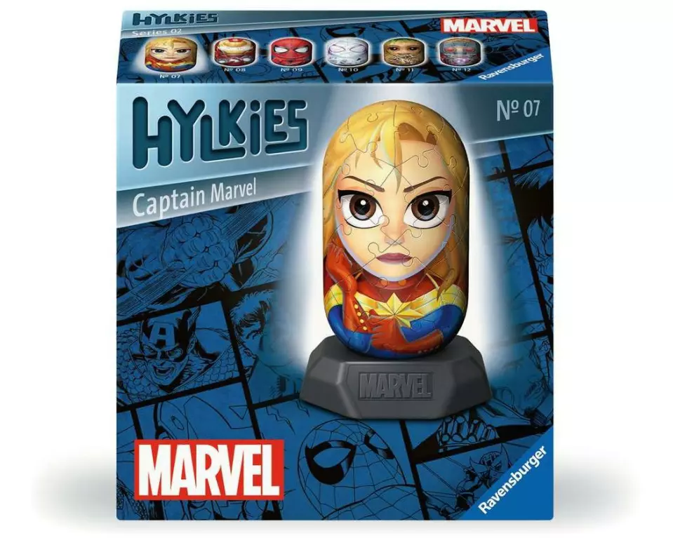 Ravensburger 3D Puzzle Hylkies #07 Captain Marvel 54 Teile
