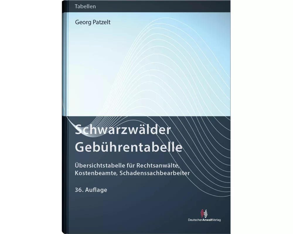 Schwarzwälder Gebührentabelle