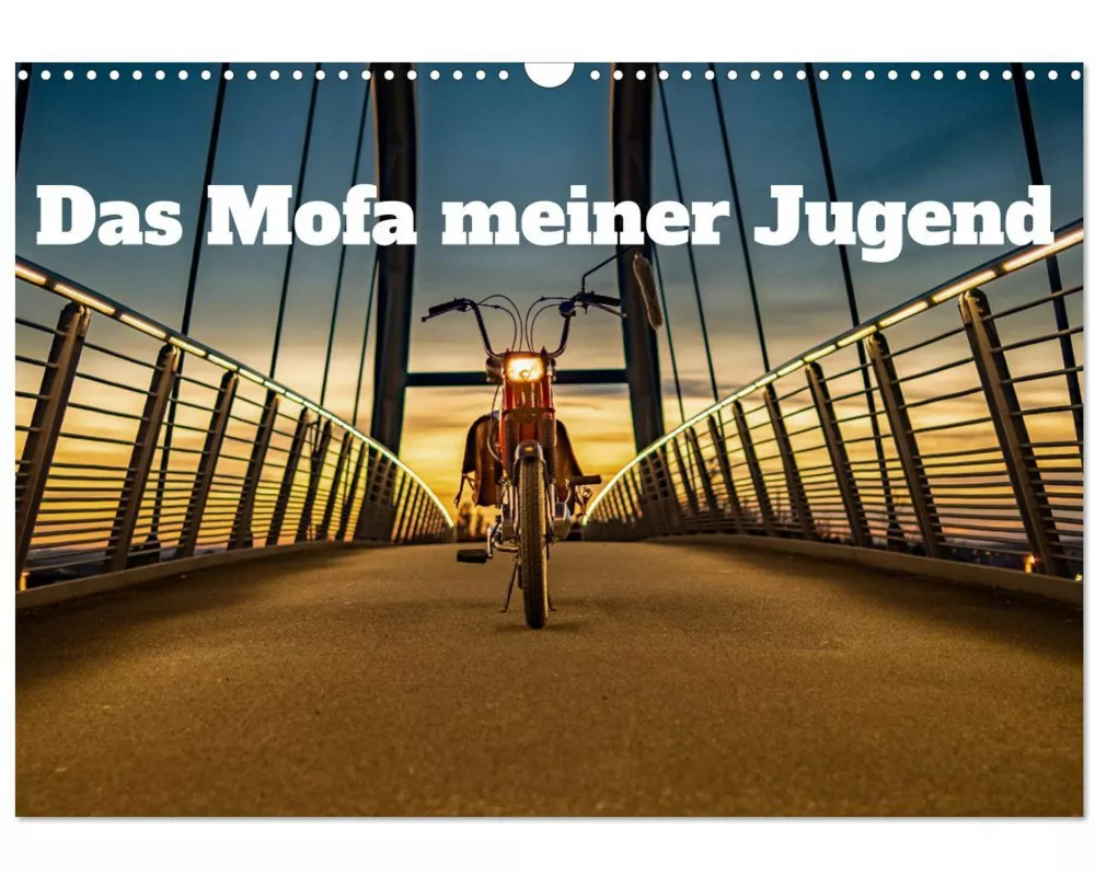 Das Mofa meiner Jugend (Wandkalender 2025 DIN A3 quer), CALVENDO Monatskalender