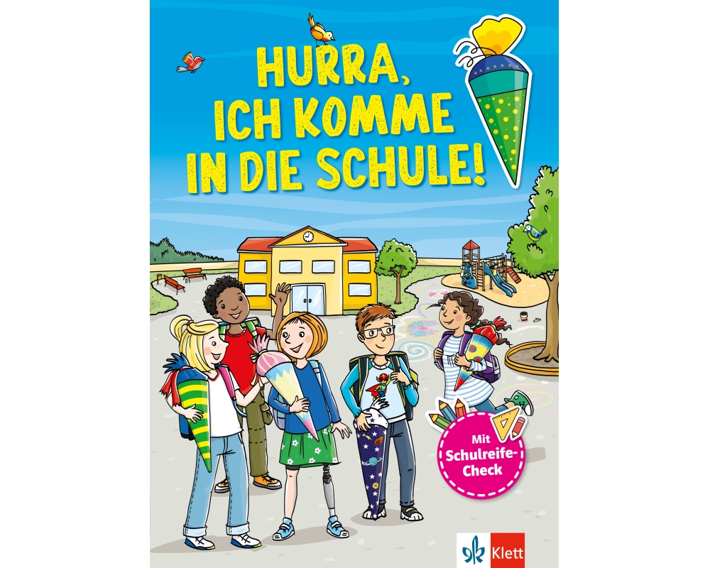 Klett Hurra, Ich komme in die Schule: Mein großes Vorbereitungsbuch