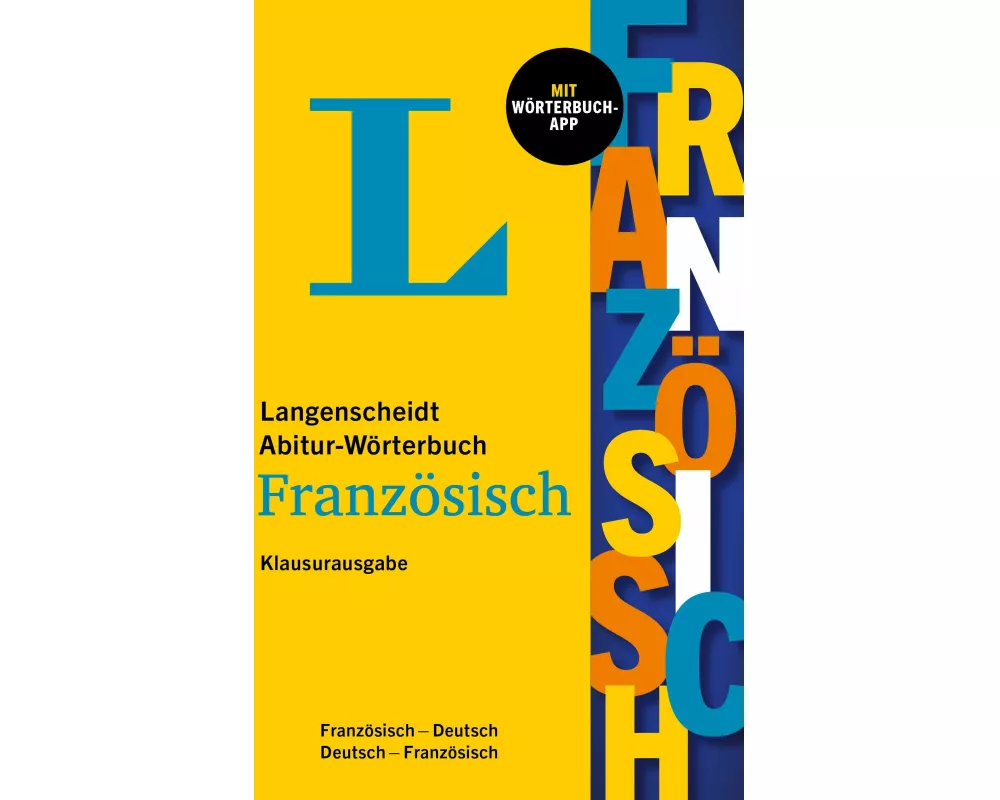 Langenscheidt Abitur-Wörterbuch Französisch Klausurausgabe