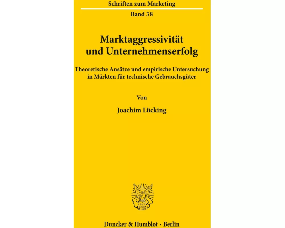 Marktaggressivität und Unternehmenserfolg