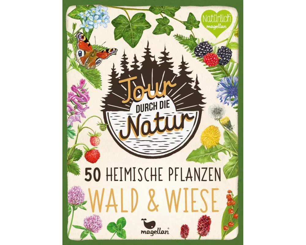Tour durch die Natur - 50 heimische Pflanzen - Wald & Wiese