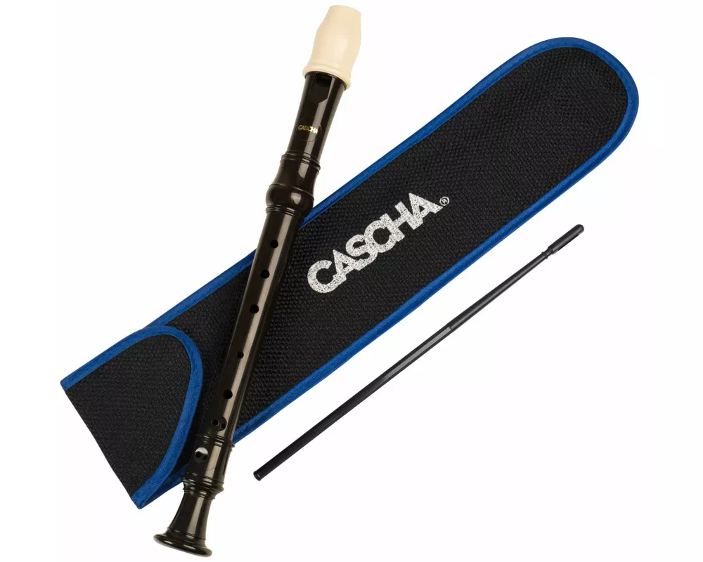 Plastic Soprano Recorder brown - Baroque Fingering