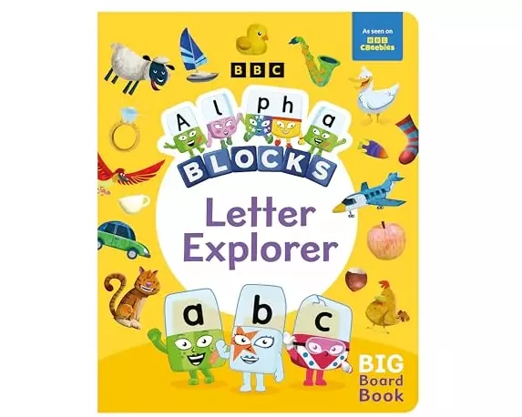 Alphablocks Letter Explorer: A Big Board Book