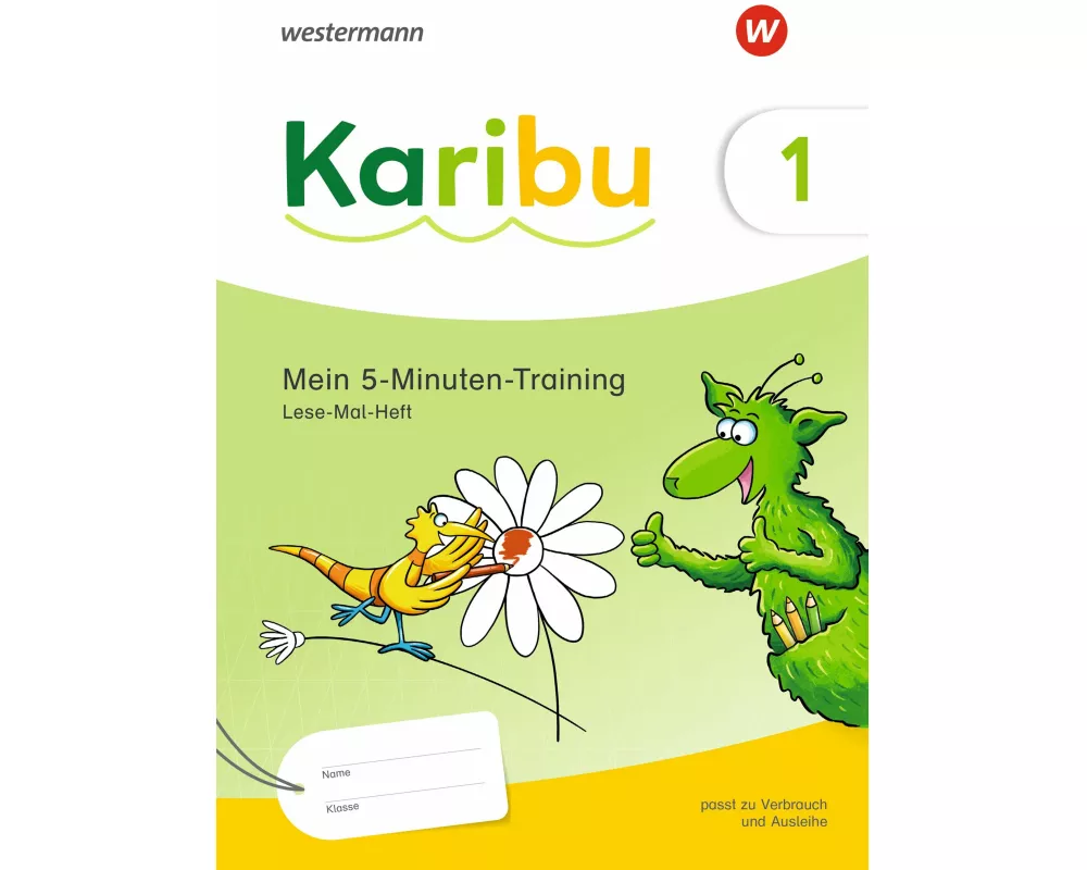 Karibu - Mein 5-Minuten-Training: Lese-Mal-Heft Sinnentnehmendes Lesen trainieren