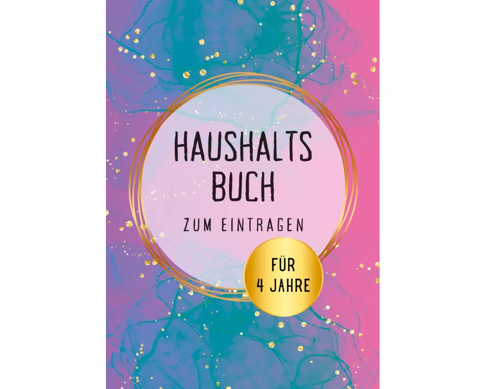 Haushaltsbuch für 4 Jahre