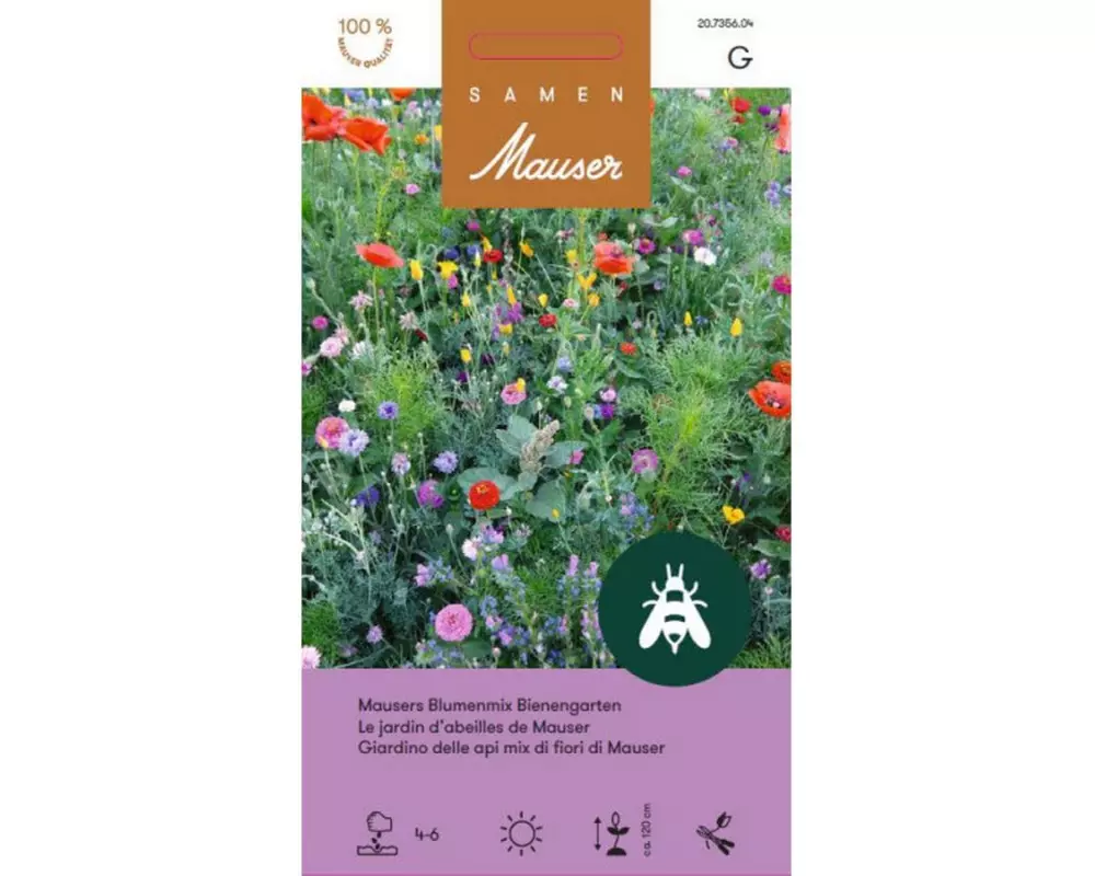 Samen Mauser Mausers Blumenmix Bienengarten