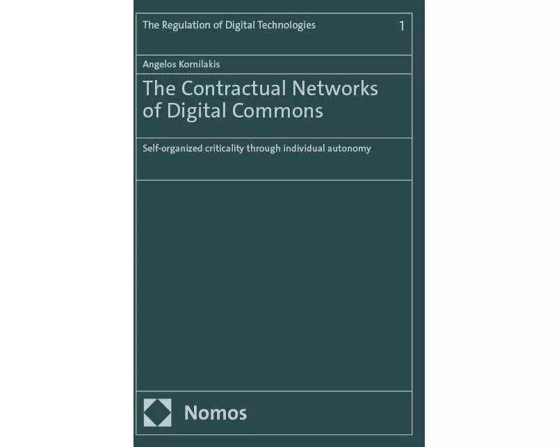 The Contractual Networks of Digital Commons