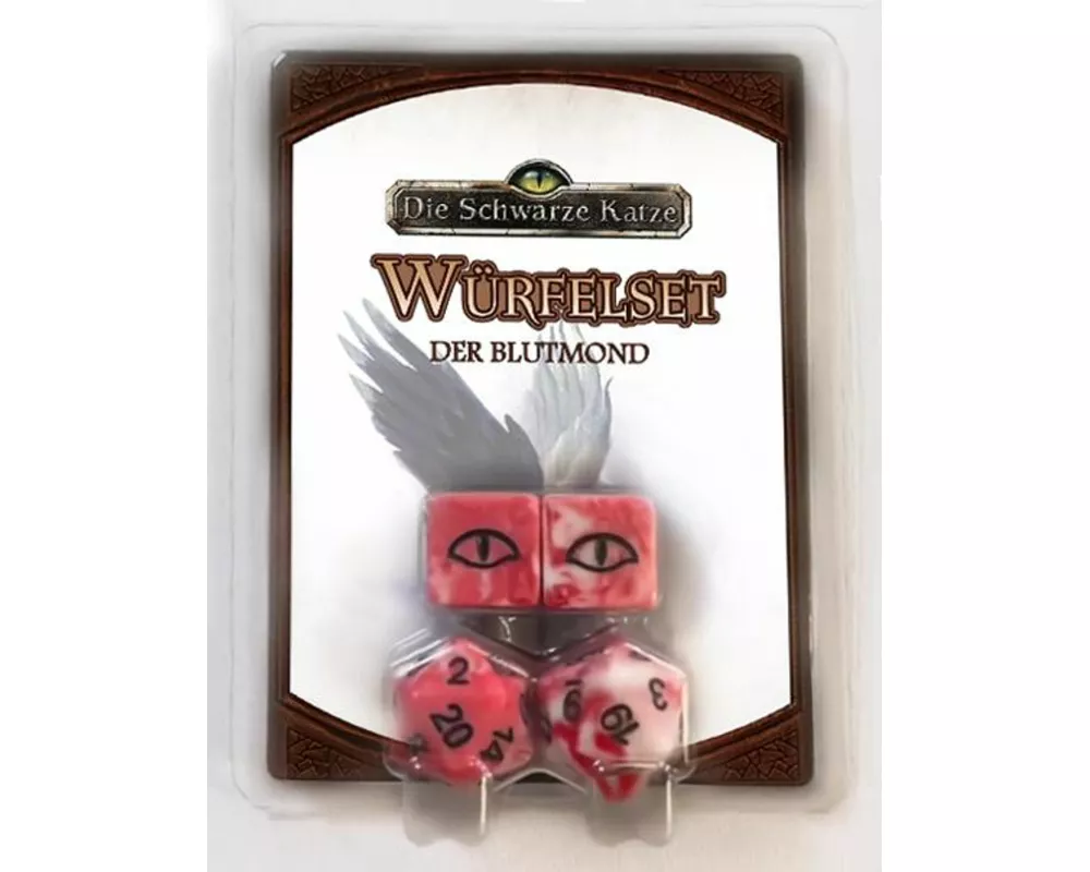 Die Schwarze Katze - Würfelset - Der Blutmond