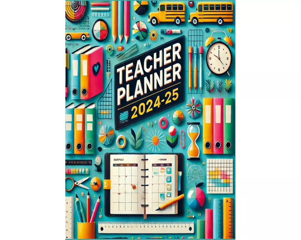Lehrerplaner 2024-25: Teacher Planner 2024-25