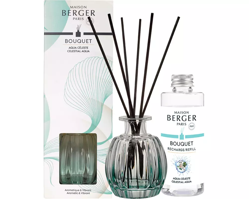 Maison Berger Duftstäbchen Mini Bouquet – Aqua Céleste 100 ml
