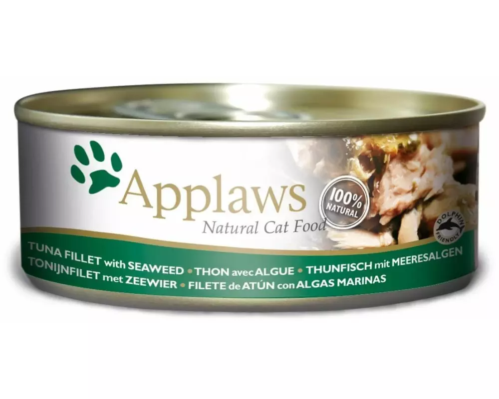 Applaws Nassfutter Dose Thunfischfilet & Algen in Brühe, 156 g