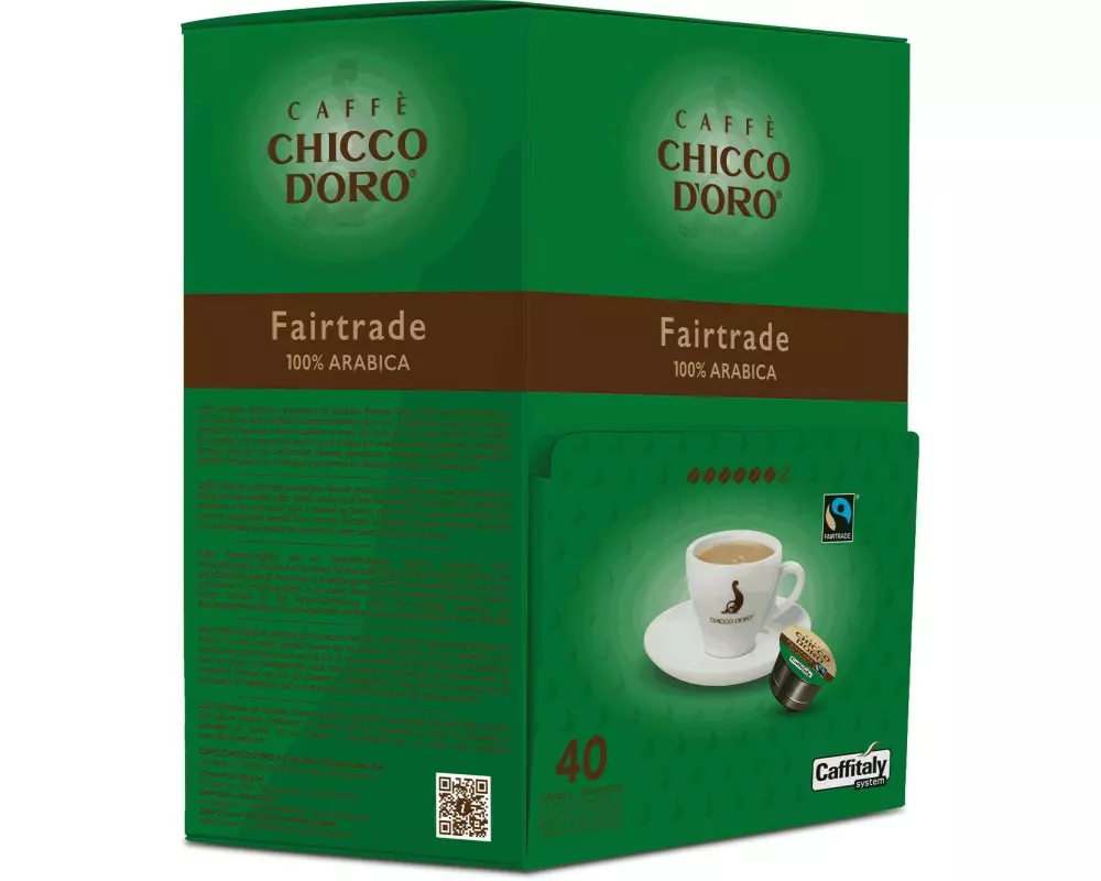 Chicco d'Oro Kaffeekapseln Caffitaly System Fair Trade 40 Stück