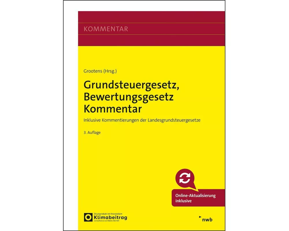 Grundsteuergesetz, Bewertungsgesetz Kommentar