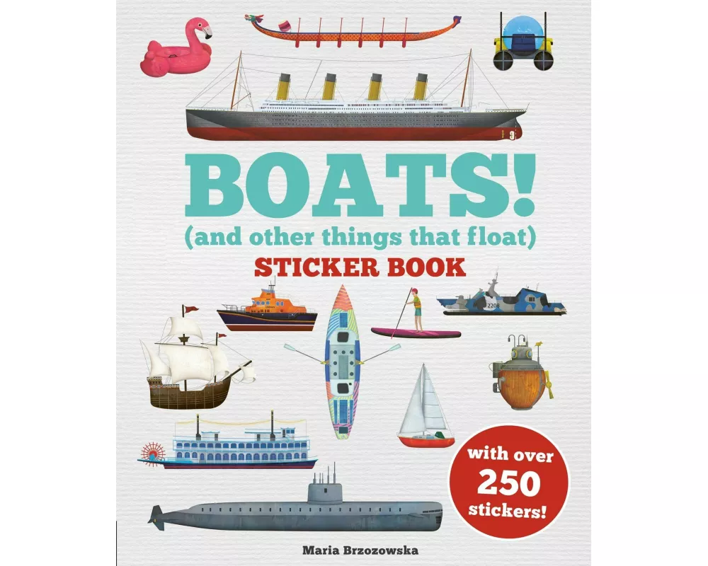 Boats! Sticker Book