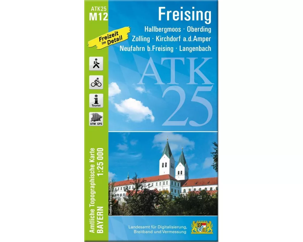 ATK25-M12 Freising (Amtliche Topographische Karte 1:25000)