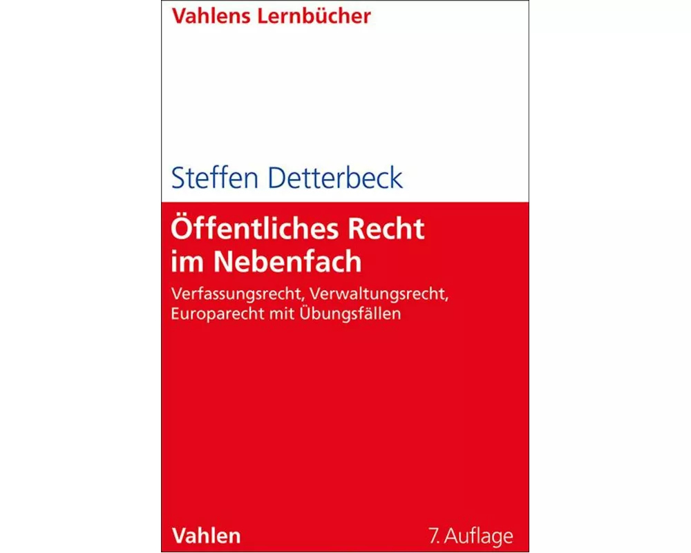 Öffentliches Recht im Nebenfach