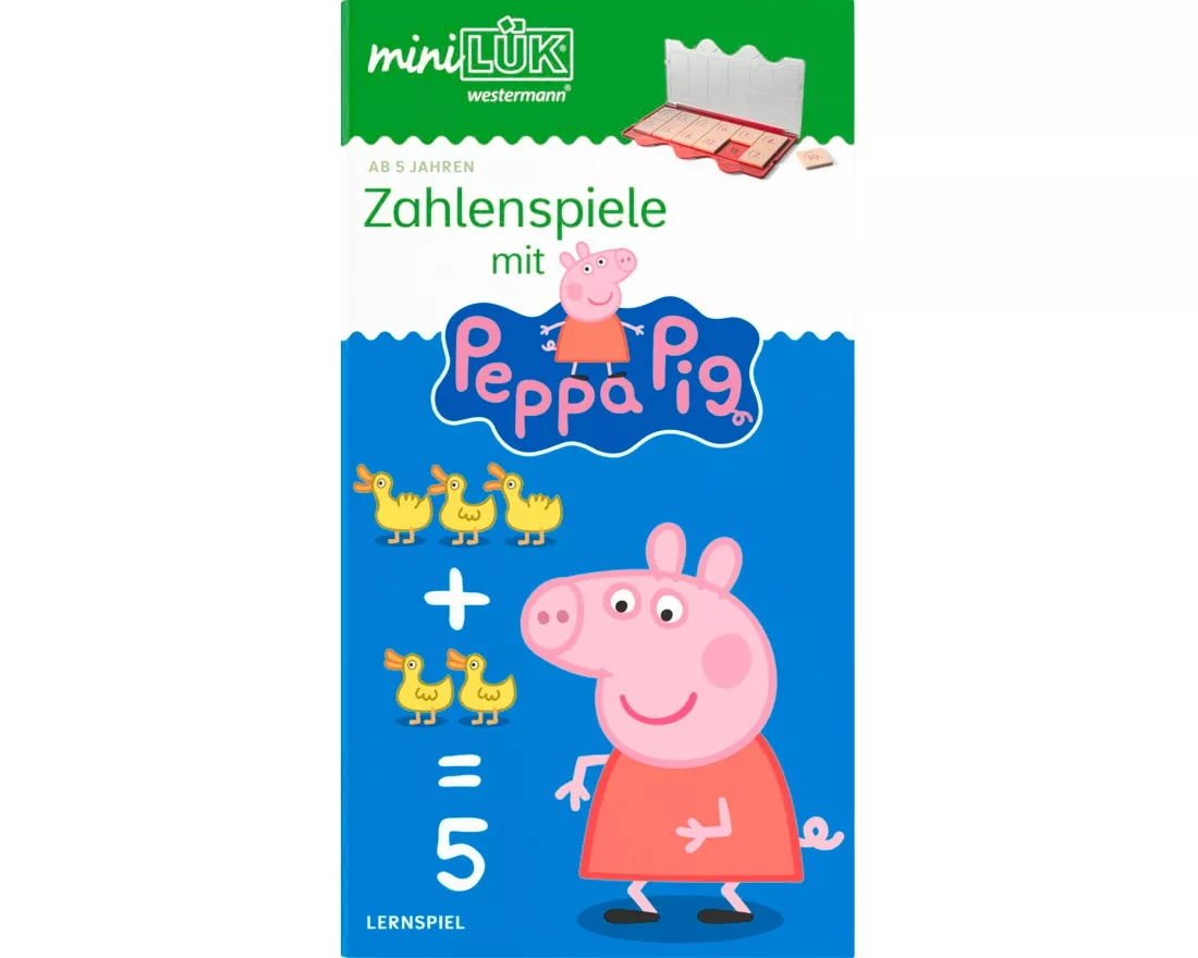 miniLÜK. Kindergarten/Vorschule Zahlenspiele mit Peppa Pig