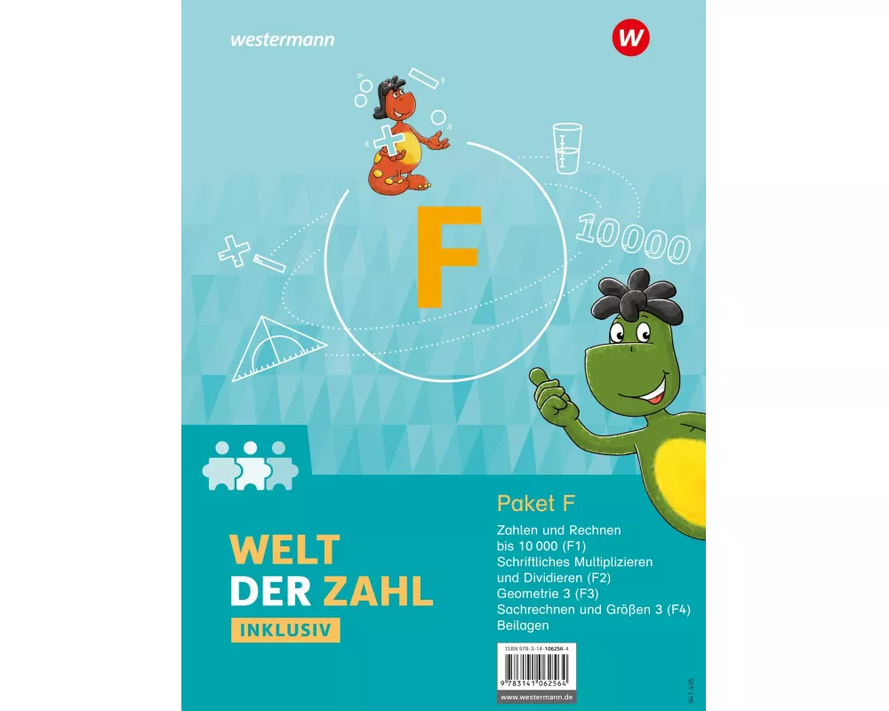 Welt der Zahl Inklusiv. Inklusionspaket F Hefte F1 bis F4