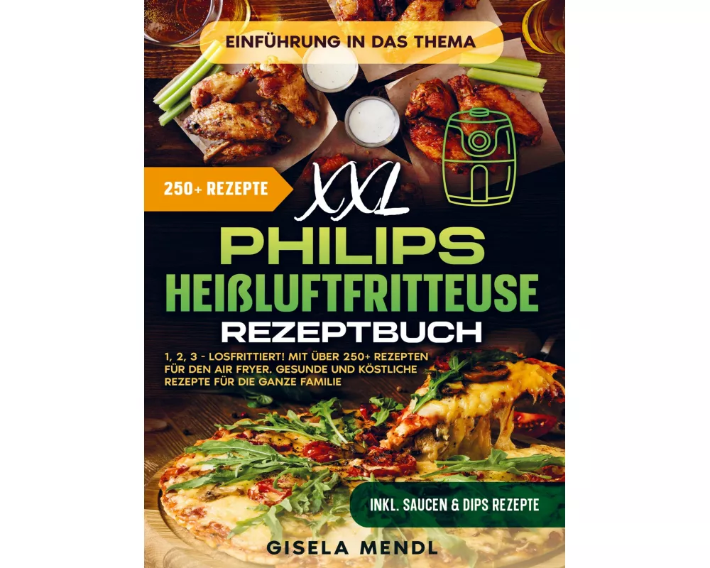 XXL Philips Heißluftfritteuse Rezeptbuch