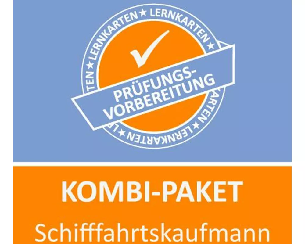 Kombi-Paket Schifffahrtskaufmann Lernkarten