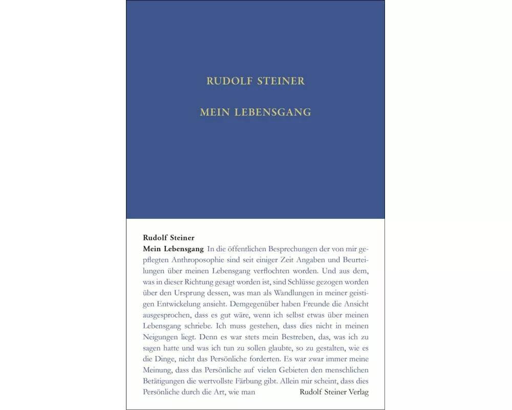 Mein Lebensgang