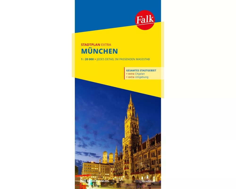 Falk Stadtplan Extra München 1:20.000