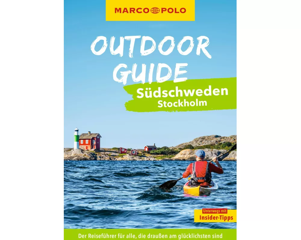 MARCO POLO OUTDOOR GUIDE Reiseführer Südschweden, Stockholm